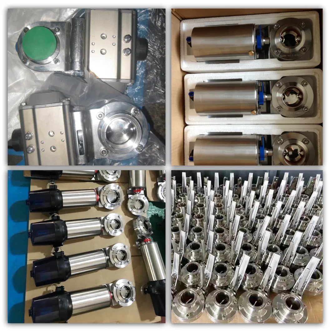 Stainless Steel Hygienic Grade Manual Welded Butterfly Valve (JN-BV1007)